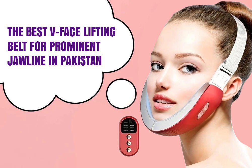 The Best V-Face Lifting Belt for  Prominent Jawline in Pakistan - Purple Hifu Anti Wrinkle Device & Advanced Machines in Pakistan