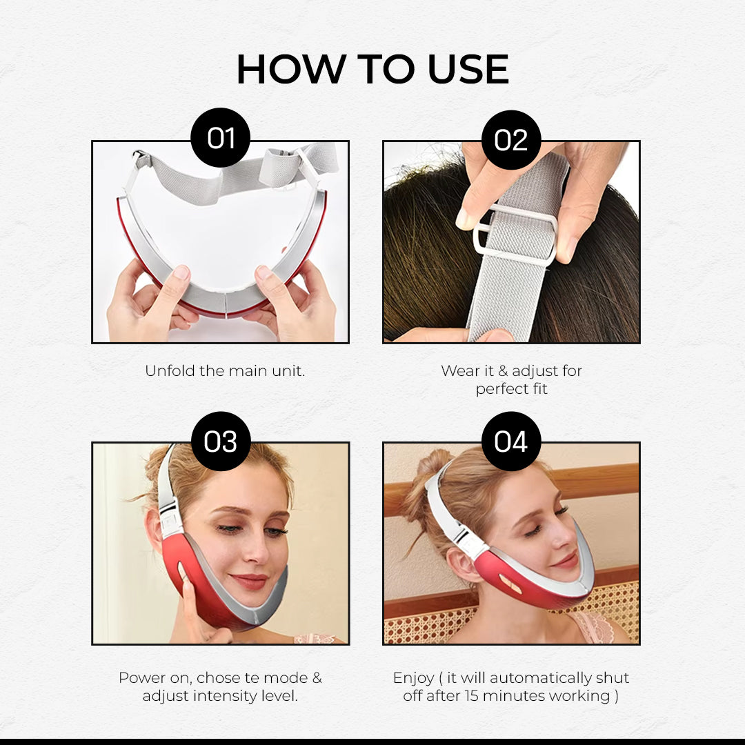 V-Face Lifting Belt Device - Purple Hifu Anti Wrinkle Device & Advanced Machines in Pakistan