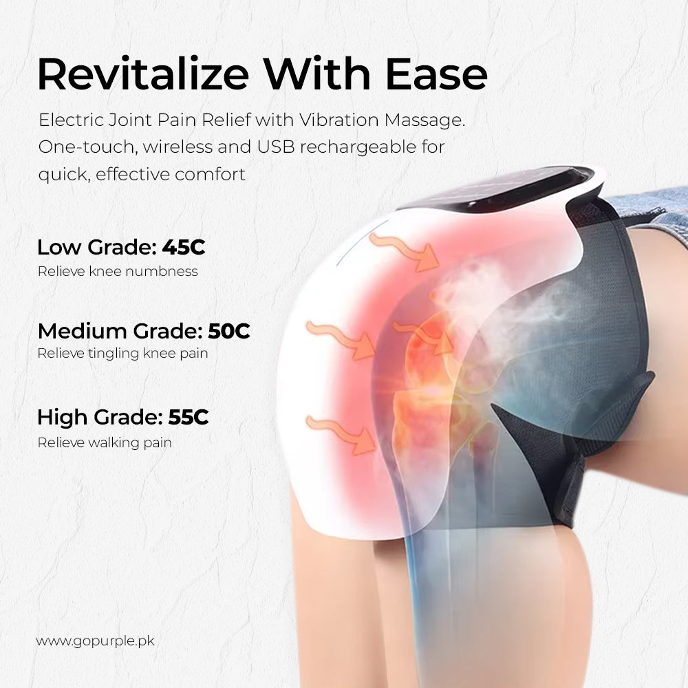 Purple Knee Massager Device - Purple Hifu Anti Wrinkle Device & Advanced Machines in Pakistan