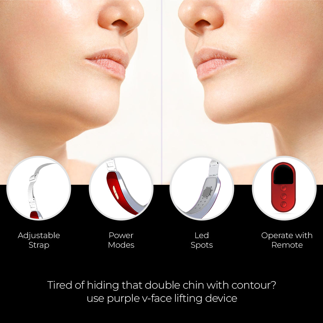 V-Face Lifting Belt Device - Purple Hifu Anti Wrinkle Device & Advanced Machines in Pakistan