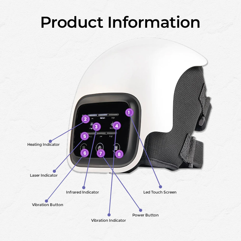 Purple Knee Massager Device - Purple Hifu Anti Wrinkle Device & Advanced Machines in Pakistan