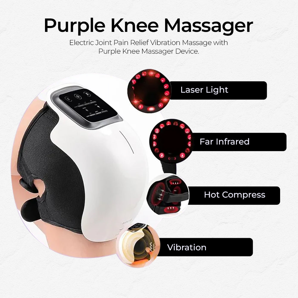 Purple Knee Massager Device - Purple Hifu Anti Wrinkle Device & Advanced Machines in Pakistan