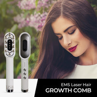 3 in 1 EMS Laser Hair Growth Comb - Purple Hifu Anti Wrinkle Device & Advanced Machines in Pakistan