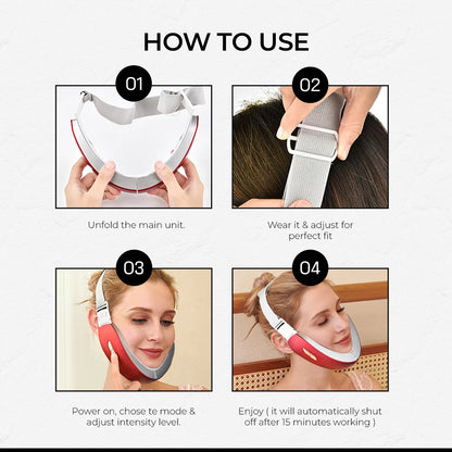 V-Face Lifting Belt Device - Purple Hifu Anti Wrinkle Device & Advanced Machines in Pakistan