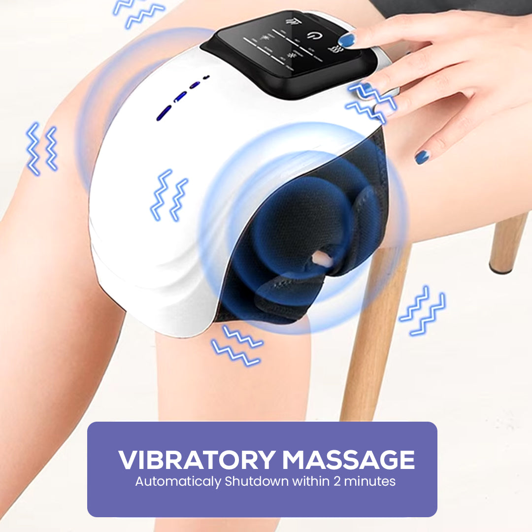 Purple Knee Massager Device