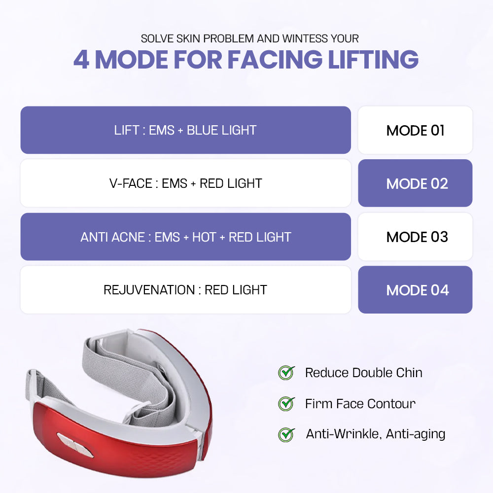 V-Face Lifting Belt Device