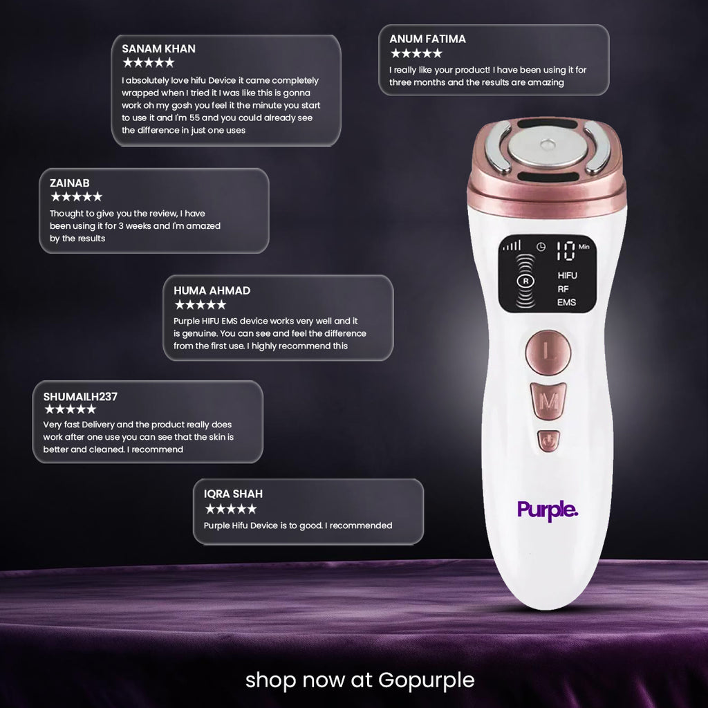 Hifu Anti Wrinkle Device - Purple Hifu Anti Wrinkle Device & Advanced Machines in Pakistan