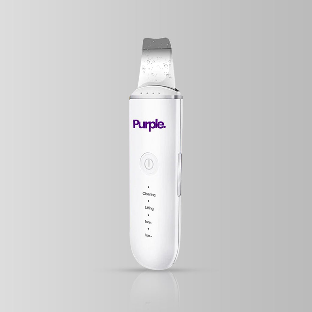 Ultrasonic Skin Scrubber - Purple Hifu Anti Wrinkle Device & Advanced Machines in Pakistan