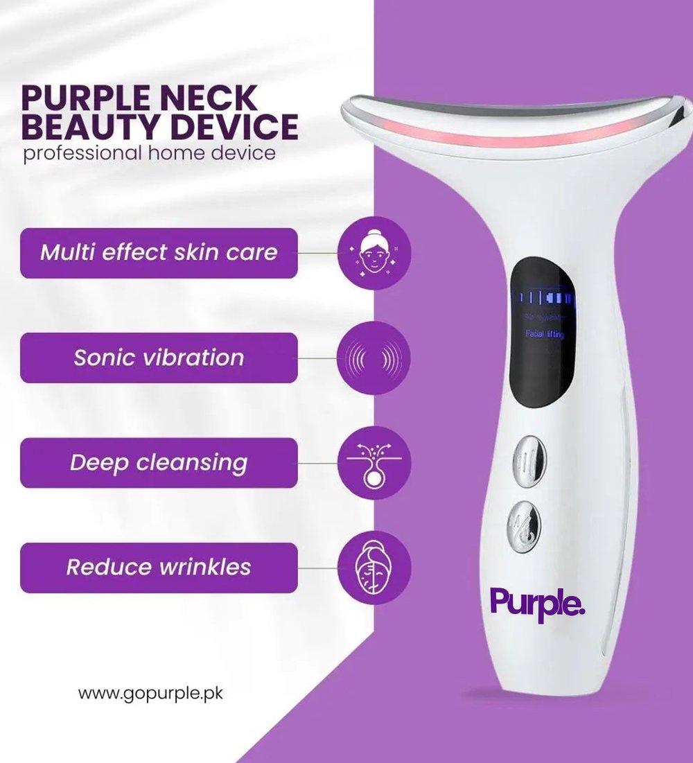 Neck Lifting and Tightening Device - Purple Hifu Anti Wrinkle Device & Advanced Machines in PakistanNeck Lifting and Tightening DeviceSkingenPurple Hifu Anti Wrinkle Device & Advanced Machines in PakistanNeck Lifting and Tightening DeviceCash on Delivery (28 December, 2023)