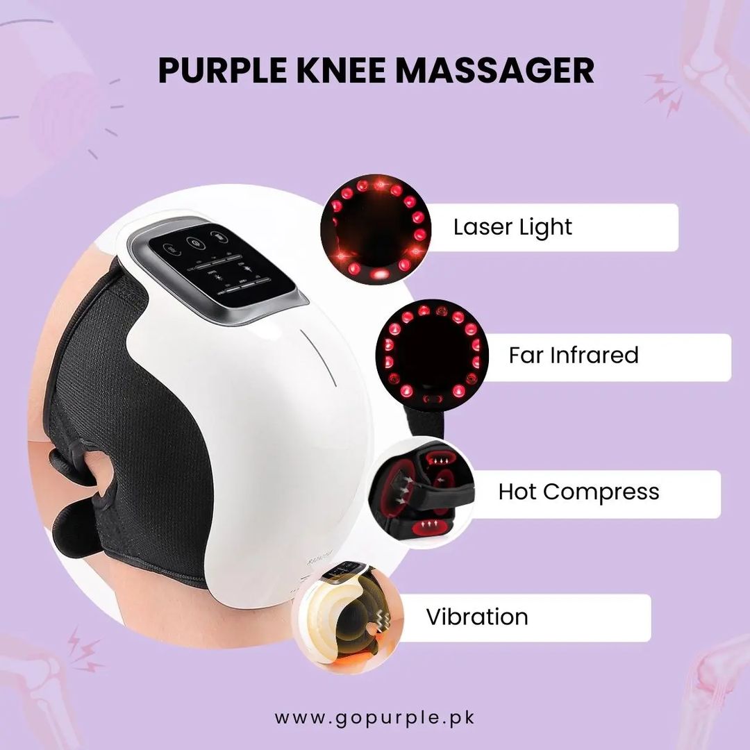 Purple Knee Massager Device - Purple Hifu Anti Wrinkle Device & Advanced Machines in PakistanPurple Knee Massager DeviceSkingenPurple Hifu Anti Wrinkle Device & Advanced Machines in PakistanPurple Knee Massager Device