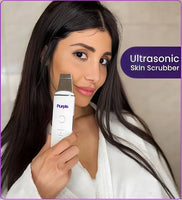 Ultrasonic Skin Scrubber - Purple Hifu Anti Wrinkle Device & Advanced Machines in Pakistan